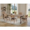 Natural Parota Live Edge Dining Room Set