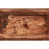 Antique 50 Inch Storage Cocktail Table