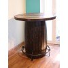 Antique Barrel Base Bistro Table
