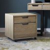 Harper Point 60 Inch Writing Home Office Set (Bleached Khaki)
