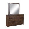 Modern Loft Panel Storage Bedroom Set (Brownstone)