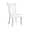 Iris Side Chair (White) (Set of 2)