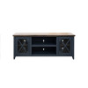 Ithaca Blue Denim and Bourbon 66-inch TV Console