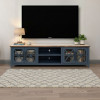 Ithaca Blue Denim and Bourbon Occasional Table Set