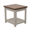Ithaca Sandstone and Bourbon End Table