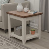 Ithaca Sandstone and Bourbon End Table