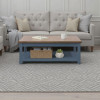 Ithaca Blue Denim and Bourbon Occasional Table Set