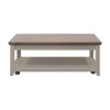 Ithaca Sandstone and Bourbon Coffee Table