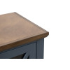 Ithaca Blue Denim and Bourbon 66-inch Fireplace Console