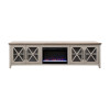 Ithaca Sandstone and Bourbon 96-inch Fireplace Console