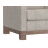 Samba Loveseat (Ivory Faux Leather)