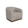 Suomi Armchair (Ivory Faux Leather)