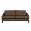 Alfa Living Room Set (Brown PU)