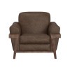 Loft Brown Living Room Set (Brown PU)