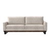 Blackburn Living Room Set (Ivory Faux Leather)