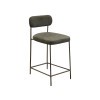 801 Series 30 Inch Upholstered Barstool (Olive)