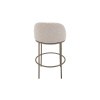 Snow Beige 24-inch Barstool