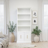 Jordan White 2-Door Display Case