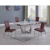 Joy Dining Room Set w/ Molly Brown/ Steel Motion Back Chairs