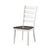 Kona Ladder Back Side Chair (Gray/ White) (Set of 2)
