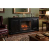 Kensington Black 72-inch Fireplace Console