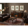 Kensington Rosewood 72-inch Fireplace Console