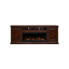 Kensington Rosewood 86-inch Fireplace Console