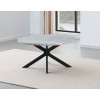 Kayley Faux-Marble Round Cocktail Table