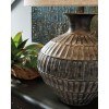 Magan Antique Bronze Metal Table Lamp