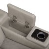 Breckenridge II Power Reclining Console Loveseat w/ Power Headrests