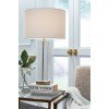 Teelsen Crystal Table Lamp (Clear and Gold)