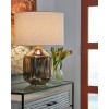 Jadstow Glass Table Lamp