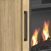 Ridgemont Natural Fireplace Cabinet