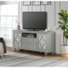 Avril Silver 70-inch TV Stand