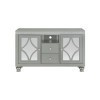 Avril Silver 60-inch TV Stand