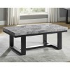 Lucca Cocktail Table (Gray Marble)