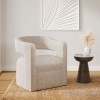 Lexy Swivel Accent Chair (Natural)