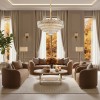 Ariana Caramel Living Room Set