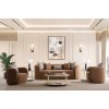 Ariana Caramel Living Room Set