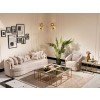 Carmela Almond Mansion Living Room Set