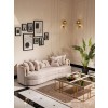 Carmela Almond Mansion Living Room Set