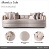 Carmela Almond Mansion Sofa