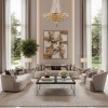 Carmela Zinc Mansion Living Room Set