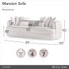 Carmela Zinc Mansion Sofa