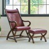 Hunter Chair w/ Ottoman (Cherry)