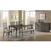 Linnett Dining Room Set w/ Chair Choices and Bench