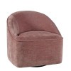 Lulu Swivel Accent Chair (Lilac)
