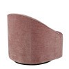 Lulu Swivel Accent Chair (Lilac)