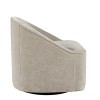 Lulu Swivel Accent Chair (Taupe)