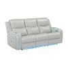 Luna Ice Power Reclining Sofa